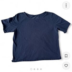 Navy blue Patagonia cotton tee (size small)